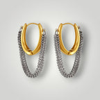 Western Tassel Chain Earrings