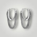 Western Tassel Chain Earrings