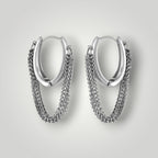Western Tassel Chain Earrings