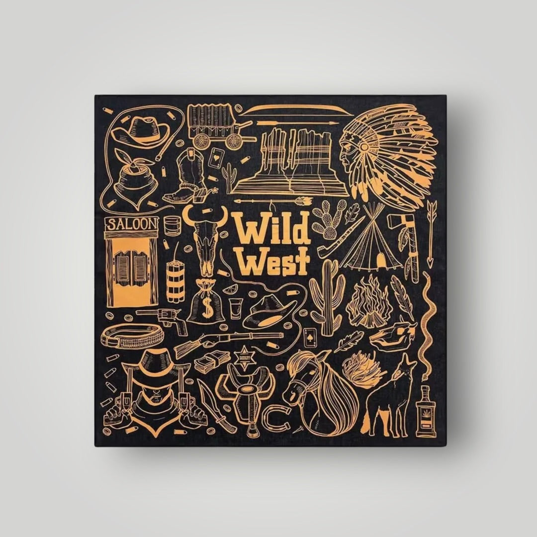 Wild West Accent Bandana