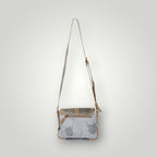 Ashen Flap Crossbody Bag