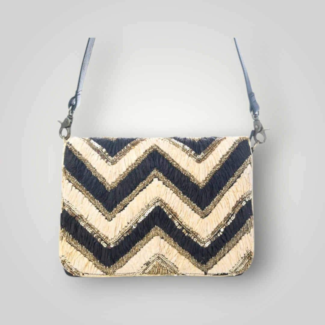 Velvet Ember Crossbody Bag