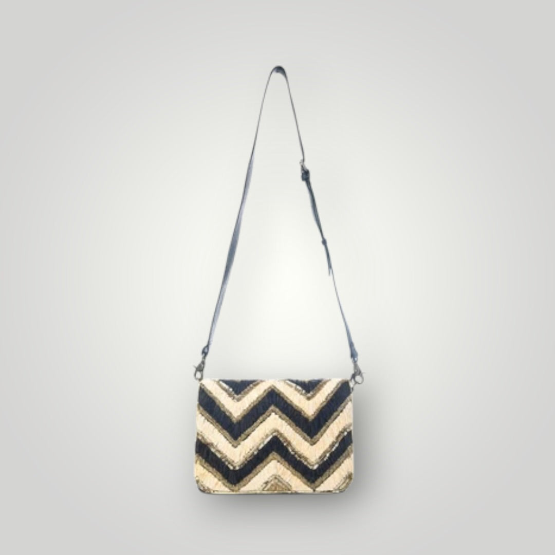 Velvet Ember Crossbody Bag
