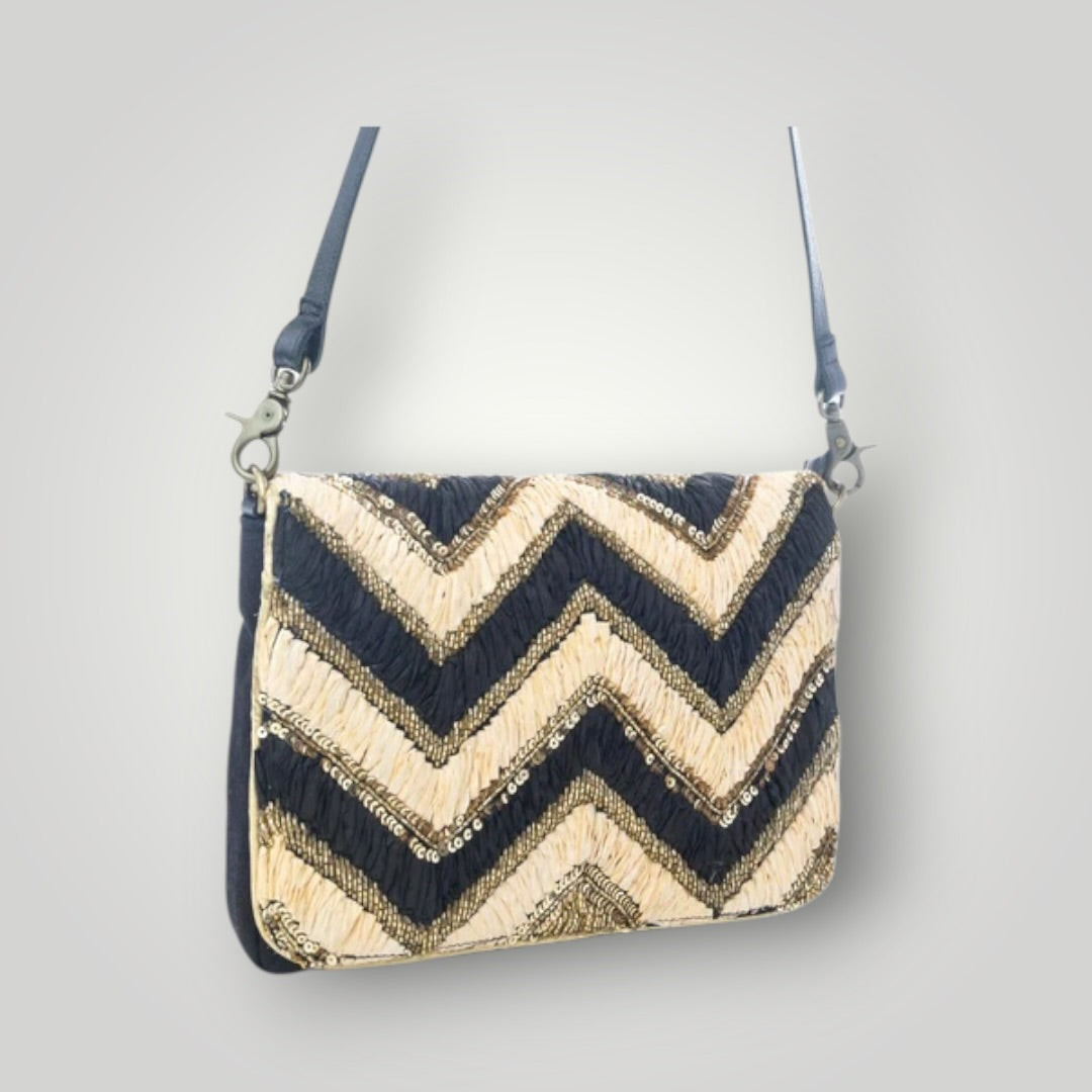 Velvet Ember Crossbody Bag