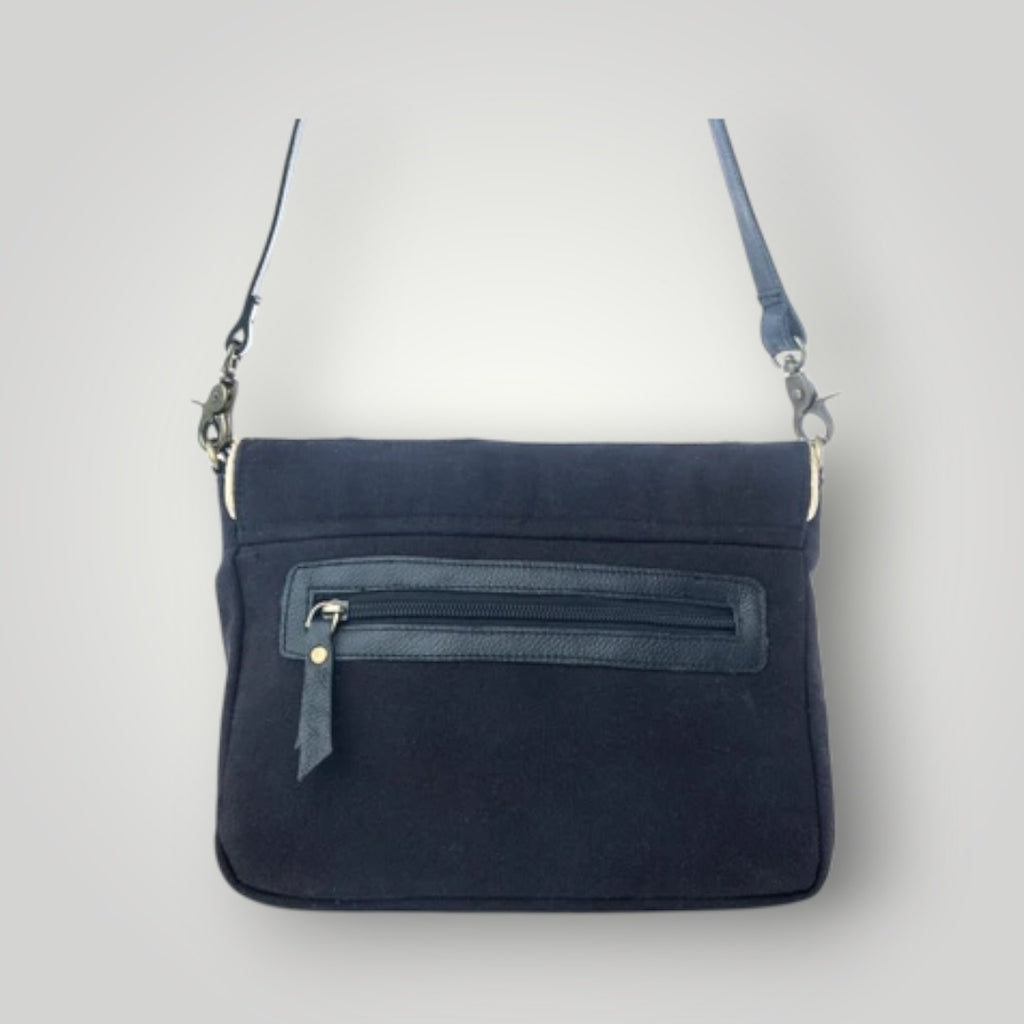 Velvet Ember Crossbody Bag