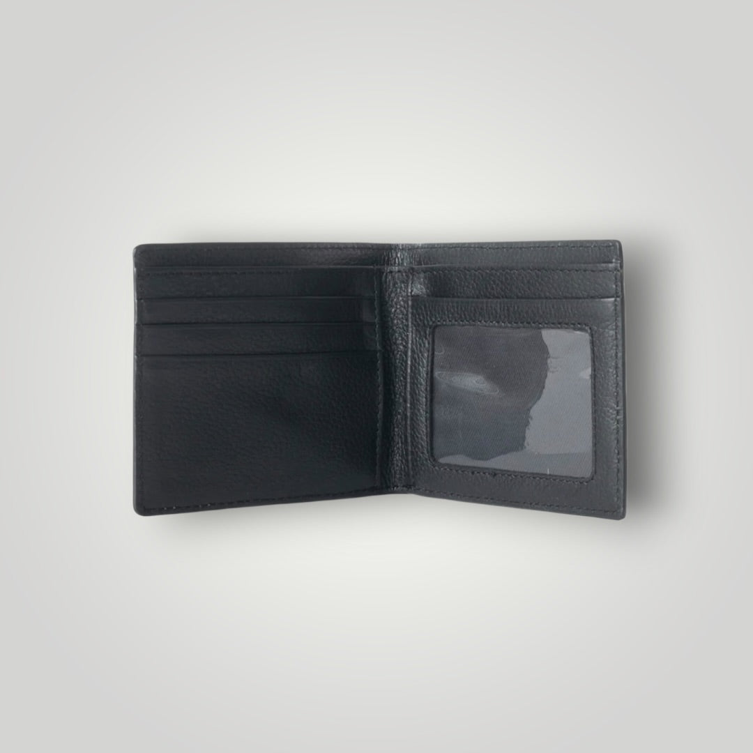 Floral Hand-Tooled Leather Wallet