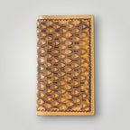 Roughneck Hand-Tooled Leather Wallet