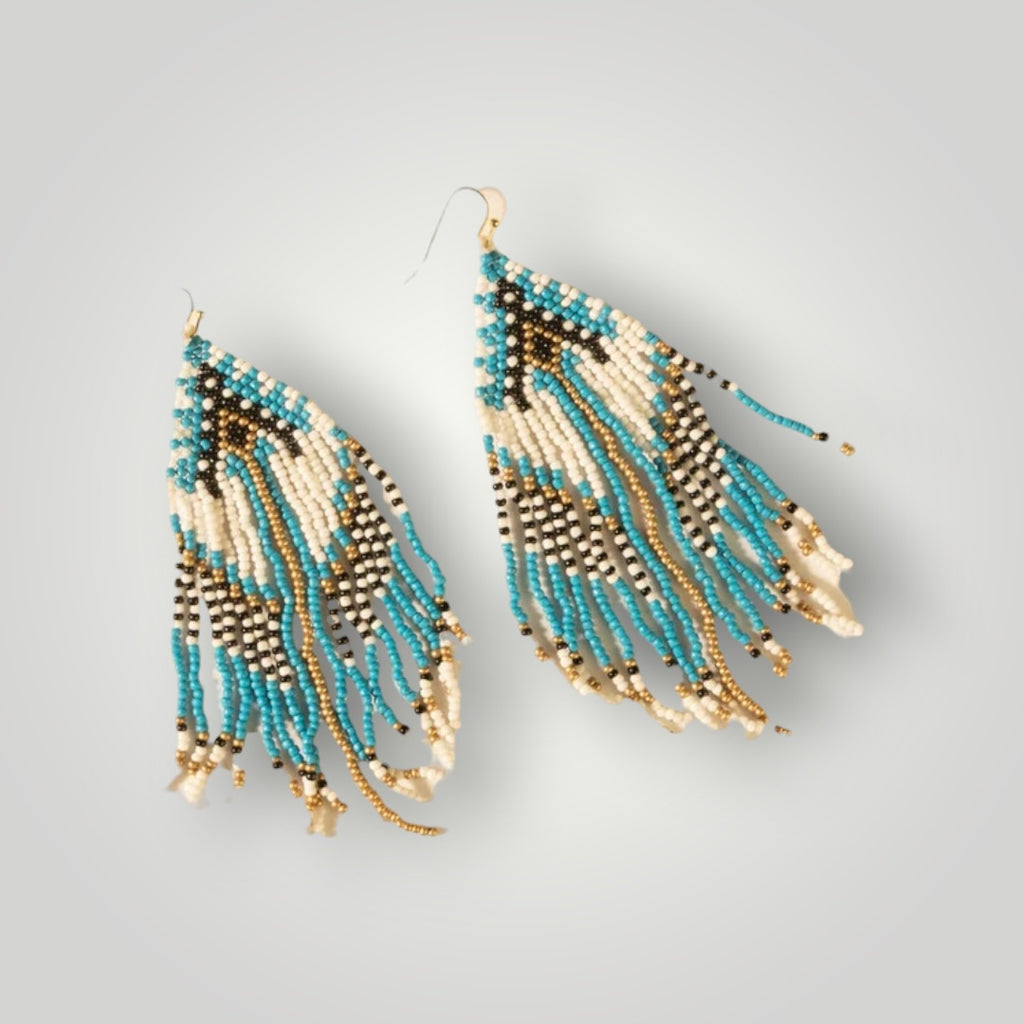 Wildloom Chevron Drop Earrings