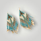 Wildloom Chevron Drop Earrings